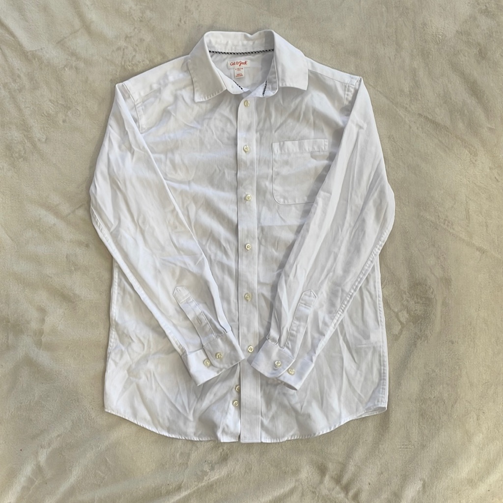 Cat & Jack White Button Down